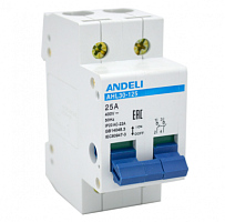 Выключатель нагрузки AHL30-125 2P 40A (ANDELI) | код ADL04-023 | ANDELI