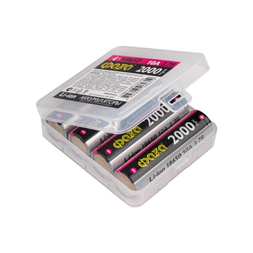 Аккумулятор Литий-Ионный 18650 2000мАч 10A PB-4 ФАZА | код 5060319 | JazzWay фото 4