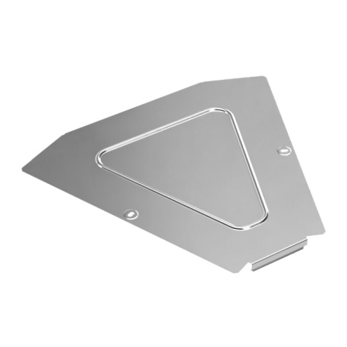 Крышка угла горизонтального 45 градусов Стандарт INOX (AISI 304) 400 Промрукав | код PR16.3430 | ПРОМРУКАВ Крышка угла горизонтального 45 градусов Стандарт INOX (AISI 304) 400 Промрукав | код PR16.3430 | ПРОМРУКАВ