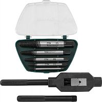 AG010110 Набор экстракторов спиральных конических с держателем 7 предметов | код AG010110 | JONNESWAY