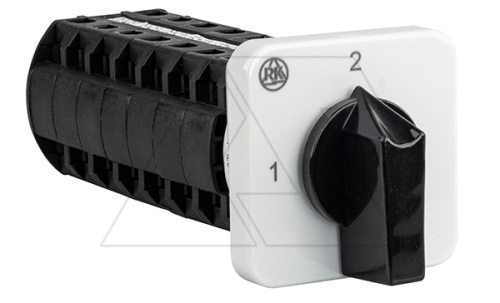 Переключатель BS 16 72 U, 7P, 20A, тип 1-2 (90°), 7NO на 1_2, на дверь, фронт IP40 | код EAC610293 | Rade Koncar Переключатель BS 16 72 U, 7P, 20A, тип 1-2 (90°), 7NO на 1_2, на дверь, фронт IP40 | код EAC610293 | Rade Koncar