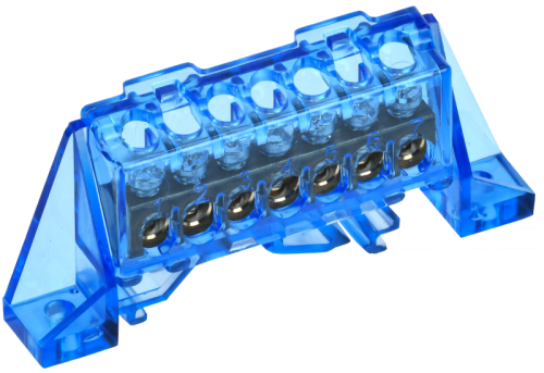 TEKFOR Шина N ноль в комб. изол. Стойка 6х9-7-С IEK | код TF-NN10-07-DP-K07 | IEK TEKFOR Шина N ноль в комб. изол. Стойка 6х9-7-С IEK | код TF-NN10-07-DP-K07 | IEK
