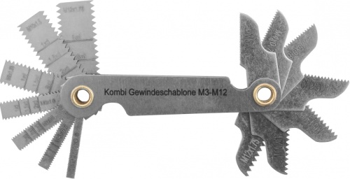 PG14SC Набор резьбовых шаблонов комбинированных для наружных и внутренних резьб, 14 предметов | код PG14SC | Thorvik PG14SC Набор резьбовых шаблонов комбинированных для наружных и внутренних резьб, 14 предметов | код PG14SC | Thorvik