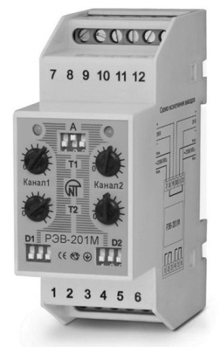 Реле времени РЭВ 201 0-220с | код 3425600201 | НовАтек-Электро