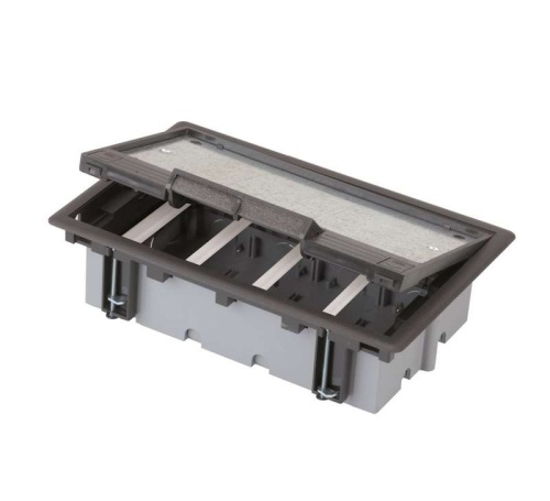 Connect Люк на 6 CIMA-модулей (12 модулей 45х45 мм) глубина 90-120мм посадка 210х300мм max 1000кг серый | код SF610-1 | Simon Connect Люк на 6 CIMA-модулей (12 модулей 45х45 мм) глубина 90-120мм посадка 210х300мм max 1000кг серый | код SF610-1 | Simon