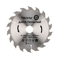 Диск пильный 190 мм х 18 зуб х 30/20 мм Kranz | код KR-92-0112 | KRANZ
