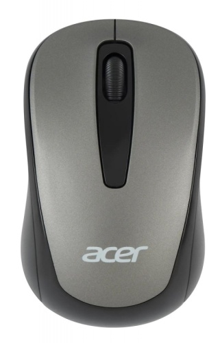 Мышь Acer OMR134 серый оптическая (1000dpi) беспроводная USB для ноутбука (2but) | код 1639623 | ACER
