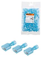 Разъем РпИп 2,5-6 плоский (папа) нейлоновый (100 шт.) TDM | код SQ0504-0011 | TDM