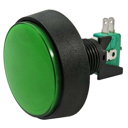 Кнопка GMSI круглая RUICHI 1B-C с LED подсветкой 12 В, 5 А, 30 мОм, 250 В, no-nc+nc-no, зеленая | код 79584 | Ruichi Кнопка GMSI круглая RUICHI 1B-C с LED подсветкой 12 В, 5 А, 30 мОм, 250 В, no-nc+nc-no, зеленая | код 79584 | Ruichi