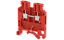 Клемма проходная винтовая 4 мм2, на 4 подключения, зеленая KUT4-2X2(GR) | код 1102060003 | Elmex