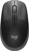 Мышь Logitech M190 черный/темно-серый оптическая (1000dpi) беспроводная USB (2but) | код 1980401 | Logitech