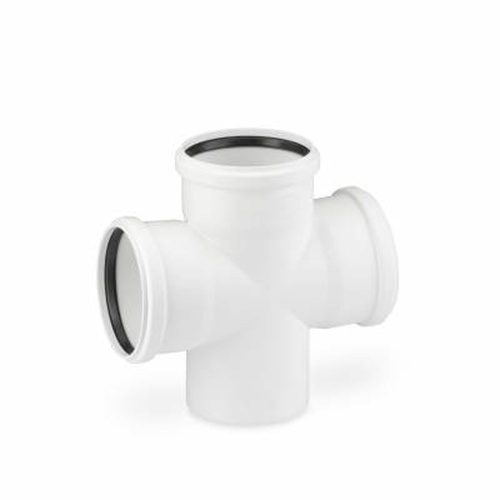 Крестовина 87 град 110х110х110 | код 11215541001 | Rehau