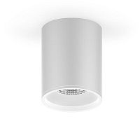 Светильник светодиодный ДБО 12 Вт 920 лм 4100К AC 220В Белый IP20 D100х100мм Алюминий Overhead Gauss | код HD011 | Gauss