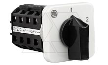 Переключатель BS 16 87 U, 2P, 20A, тип 1-2-3-4, 2NO на 1_4, на дверь, фронт IP40 | код EAC631275 | Rade Koncar