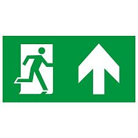 Пиктограмма бэклит для аварийного светильника SSA-103 259x135мм Человек-стрелка-вверх зеленая INFO-SSA-127 | код Б0064714 | ЭРА