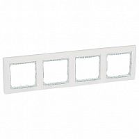 Рамка 4 поста VALENA CLASSIC, белый | код. 774464 | Legrand