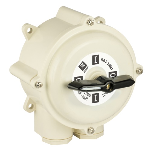 Пакетный выключатель ПВ 4-16 М1 пл, IP56 PROxima | код pv-4-16-4 | EKF