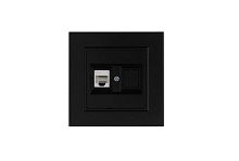 Розетка компьютерная Karea черн. Makel 56054035