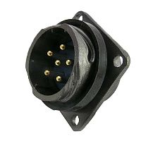 Разъём быстроразъёмный SZC FQ24-6pin ZJ, 6-ти контакнтый | код 106986 | SZC