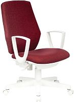 Кресло Бюрократ CH-W545 красный 38-410 крестов. пластик пластик белый | код 1409521 | БЮРОКРАТ