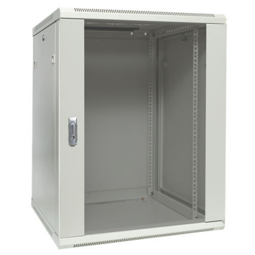 Шкаф настенный 19 TERACOM PRO 12U 600х600 мм дверь стеклянная с замком-ручкой серый | код TRP-WLL-1266-40G | EKF фото 3 Шкаф настенный 19 TERACOM PRO 12U 600х600 мм дверь стеклянная с замком-ручкой серый | код TRP-WLL-1266-40G | EKF фото 3