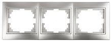 Рамка на 3 поста гор., СУ, Plano, алюминий, 1-503-03 | код Б0030098 | ЭРА