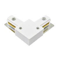 Коннектор шинопровода угловой AC-1W-TL белый серии TOP-LINE IN HOME | код 4690612029368 | IN HOME