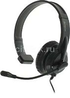 Наушники с микрофоном A4Tech HU-11 черный 2м накладные USB оголовье (HU-11/USB/BLACK) | код 1611421 | A4TECH