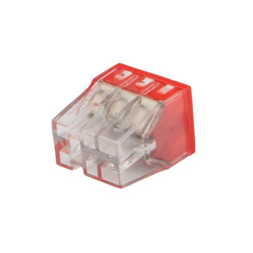 Экспресс-клемма с пастой СМК 2273-246, 6-проводная 0.5-2.5 кв мм, прозрачная (100 шт./уп.), REXANT | код 07-3210 | REXANT фото 2