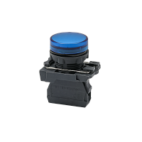 Лампа сигнальная синяя, 220V AС/DC, IP65, пластик MTB5-AV763 | код 137302 | MEYERTEC