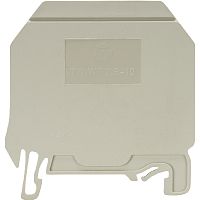 Разделительная пластина, для клемм WT 2,5..., цвет: серый | код 07.313.2655.0 | Wieland