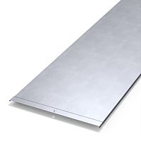 Крышка лотка INOX (AISI 304) 400х3000 (3 м/уп) Промрукав | код PR16.2434 | ПРОМРУКАВ