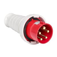 Вилка переносная 035 3Р+РЕ+N 63А 380В IP67 | код. ps-035-63-380 | EKF