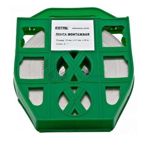 Лента бандажная C202 20х50 пластик (F 207; COT 37; F 2007; F 20.7; F 20; ЛМ-50) (уп.50м) ИНСТАЛЛ 41022 Лента бандажная C202 20х50 пластик (F 207; COT 37; F 2007; F 20.7; F 20; ЛМ-50) (уп.50м) ИНСТАЛЛ 41022