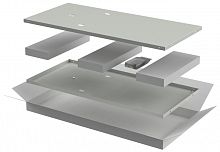 ITK LINEA N Компл. стенок боковых 800мм шкафа 47U сер. | код LN35-47UX8-X | ITK by IEK