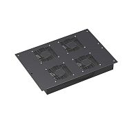 Потолочный модуль 4 вентилятора без термостата для IT CQE шириной 600мм, RAL9005 | код R5VSIT6004FB | DKC