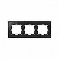 Рамка 3 поста 82 DETAIL, графит | код. 8201630-241 | Simon