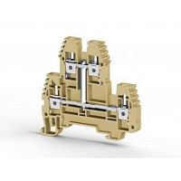 319 329, Клеммник 2-х ярусный, 4 мм.кв., с индикацией 24 VDC, (серый), PIK4 NLD 24VDC | код 0.0.0.3.19329 | KLEMSAN