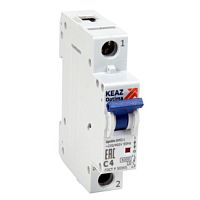 Выключатель автоматический модульный OptiDin BM63-1K16-10-ОМ4-РЕГ | код 353584 | КЭАЗ