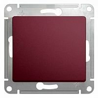 Переключатель 1-клавишный GLOSSA, скрытый монтаж, баклажановый | код. GSL001161 | Schneider Electric