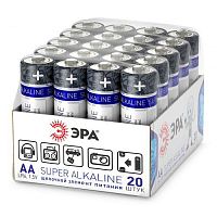 Элемент питания батарейки LR6-20 bulk SUPER Alkaline (20/480/69120) | код Б0054623 | ЭРА