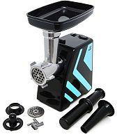 Мясорубка Kitfort КТ-2101-1 1500Вт голубой/черный | код 488150 | KITFORT