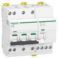 Выкл. авт. дифференциального тока iCV40 3P+N 10кА 16A C 30мA тип A | код A9DC4716 | SCHNEIDER ELECTRIC