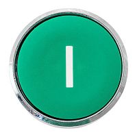 Механизм кнопки исполнительный "I" XB4 IP65 плоский возвратный без фиксации зел. EKF XB4BA-3152C-65