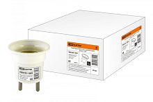 Переходник вилка-Е27 карболитовый, белый TDM | код SQ0335-1009| TDM