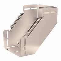 Угол вертикальный внутренний 90 градусов Стандарт INOX (AISI 409) 150х100 Промрукав | код PR16.3379 | ПРОМРУКАВ