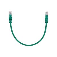 Патч-корд U/UTP, CAT 5e, RJ45-RJ45, 26AWG, LSZH, зеленый, 0,3м REXANT | код 02-0106-03 | REXANT