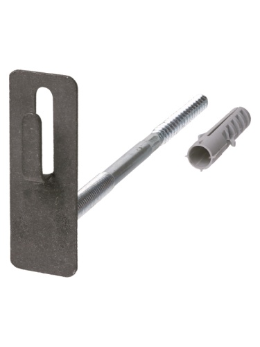 Держатель фасадный для прута ?6-10 мм без дюбеля и шурупа, стальной крюк TDM | код SQ2402-3136 | TDM Держатель фасадный для прута ?6-10 мм без дюбеля и шурупа, стальной крюк TDM | код SQ2402-3136 | TDM