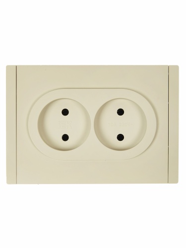 FORTE&PIANO Роз. 2-я без з/к с з/ш б/к 10А FP425 ван. IEK | код FP-R23-10-1-K10 | IEK фото 3 FORTE&PIANO Роз. 2-я без з/к с з/ш б/к 10А FP425 ван. IEK | код FP-R23-10-1-K10 | IEK фото 3