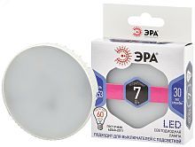 Лампа светодиодная GX53 7Вт таблетка холодный дневной свет STD LED GX-7W-860-GX53 ЭРА | код Б0048018 | ЭРА